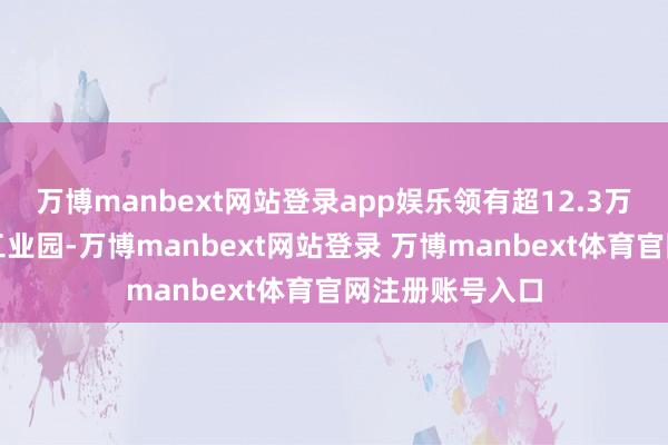 万博manbext网站登录app娱乐领有超12.3万宽泛米的大型工业园-万博manbext网站登录 万博manbext体育官网注册账号入口