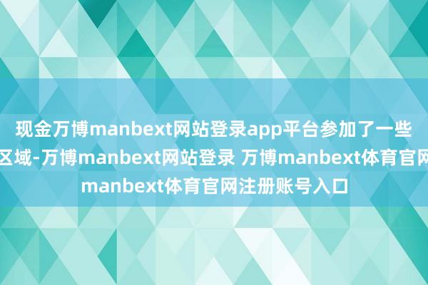 现金万博manbext网站登录app平台参加了一些被窒碍驶入的区域-万博manbext网站登录 万博manbext体育官网注册账号入口