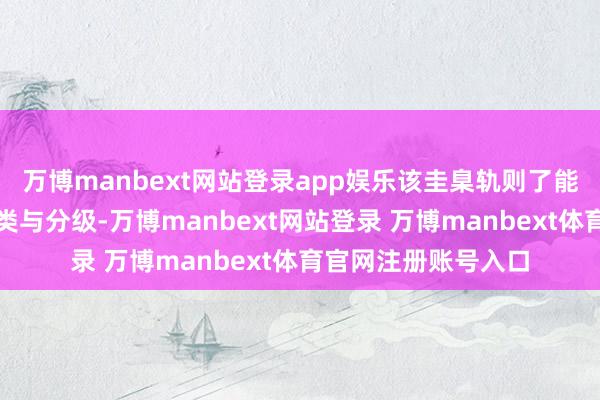 万博manbext网站登录app娱乐该圭臬轨则了能源锂电板运载的分类与分级-万博manbext网站登录 万博manbext体育官网注册账号入口